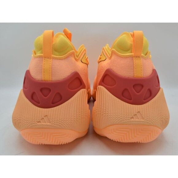 Adidas Mens Size 11 Trae Young 3 Acid Orange Spark Basketball Shoes Sneakers - Picture 8 of 10